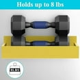 thumbnail image 3 of 4 Pack Magnetic Spice Storage Rack Organizer for Refrigerator and Oven, Gold Fridge Organizers and Storage, 3 of 6
