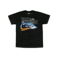 thumbnail image 6 of Back To The Future Men's Your Future Is Whatever You Make It Delorean Adult Acid-Washed T-Shirt, 6 of 7