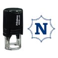thumbnail image 1 of Printtoo Octagon Celtic Swirl Frame Alphabet N Monogram Self Inking Rubber Stamp Office Stationary, 1 of 3