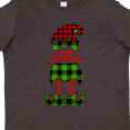 thumbnail image 4 of Inktastic Merry Christmas Elf in Red and Green Plaid Boys or Girls Toddler T-Shirt, 4 of 5