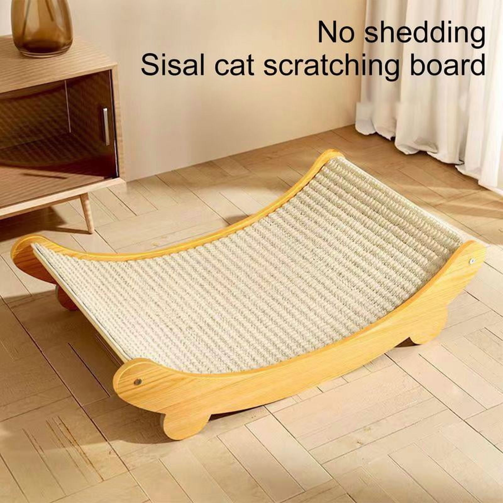 Sisal Cat Scratching Pad Reusable Cat Scratcher Cat Scratch Bed Nest for Pet Sleeping Playing Grinding Small Medium Large Cats