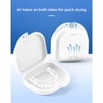 thumbnail image 2 of 2Pcs Retainer Case with Vent Holes, Mouth Guard Case with Tight Snap Closure, 2 of 7