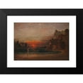 thumbnail image 2 of Francis Danby 24x18 Black Modern Framed Museum Art Print Titled - Study for ‘Calypso's Grotto- (ca. 1843), 2 of 5