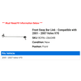 thumbnail image 2 of Front Sway Bar Link - Compatible with 2001 - 2007 Volvo V70 2002 2003 2004 2005 2006, 2 of 2