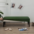 thumbnail image 5 of Dowbom Stretch Bench Covers Jacquard Bench Slipcover Washable Bench Seat Protector Furniture, 5 of 7