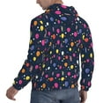 thumbnail image 6 of Wukai Colored Balloons Print Men Hoodies Fleece Sweatshirts Long Sleeve Sweaters Pullover Fall Outfits Winter Clothes-Medium, 6 of 7