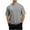 Gray, variant on Mens Shirts Casual Stylish Side Split Crew Neck T-Shirt Loose Fit Short Sleeve Solid Basic Tees for Men S-XXL