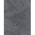 thumbnail image 2 of Little Donkey Andy Men's Waterproof Rain Jacket, Lightweight Windproof Outdoor Shell with Hood for Hiking Travel Golf Type A Rain Gray S, 2 of 7