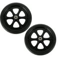 thumbnail image 1 of MasteelfCA 2 Pcs Roue de Fauteuil Roulant 8 Pouces Flexible Roue Robuste Pièce de Fauteuil Roulant, 1 of 8