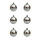 thumbnail image 2 of HWRETIE Plastic Christmas Tree Balls,Hand-Painted Electroplated Plastic Christmas Ball Willows Snowflake Color Painting Ball 6Pcs Set Hanging Ornament, 2 of 6