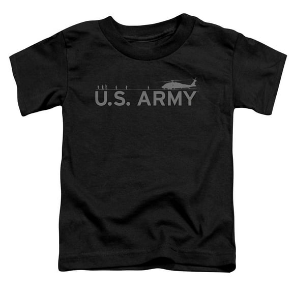 Army - Helicopter - Toddler Short Sleeve Shirt - 3T