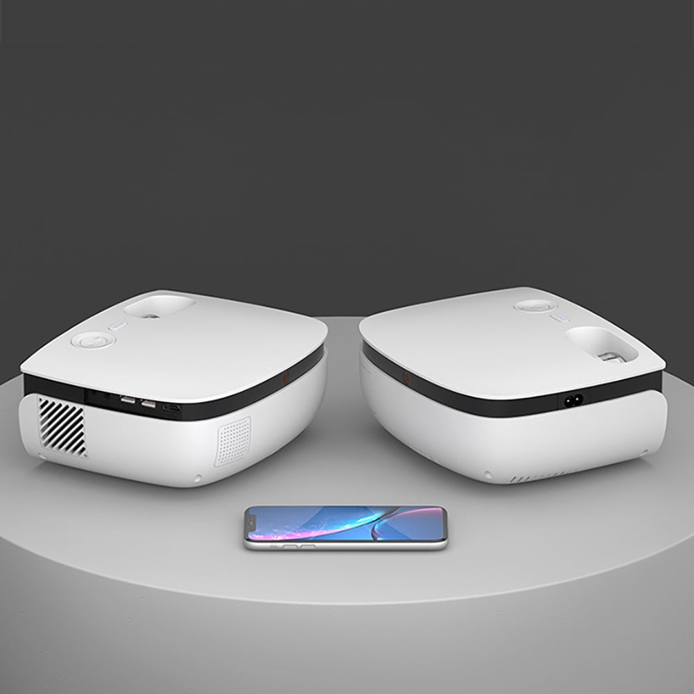 Video Projector WiFi 1080P 4000lm 10000:1 Wireless Screen Mirroring/Casting 200in Max 16:9 with Carry Bag