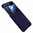 thumbnail image 1 of Motorola Moto Razr 40 Ultra Carbon Fiber Texture Shockproof Magnetic Protective Case, 1 of 7