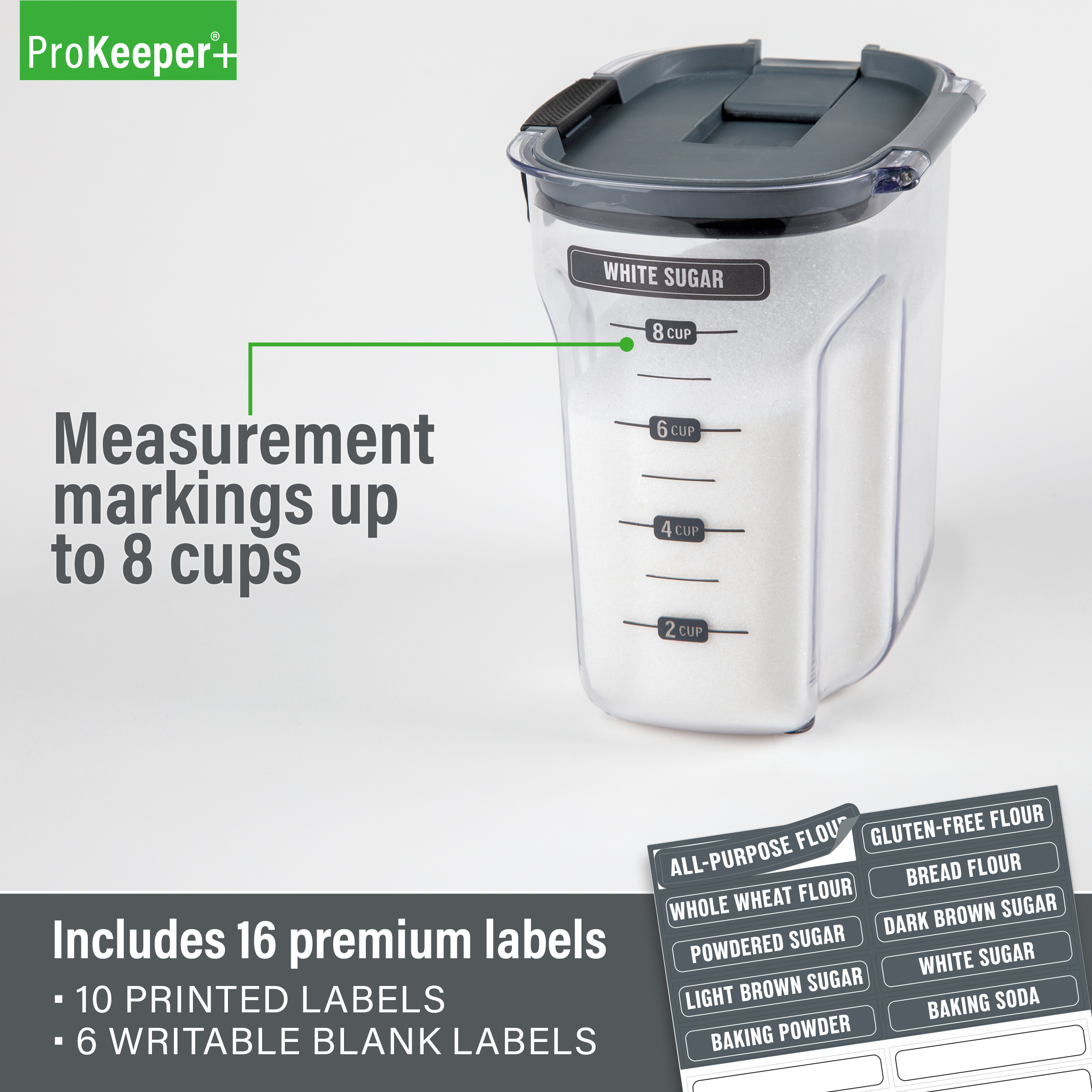 ProKeeper+ 9-Piece Baker's Storage Container Set photo 7
