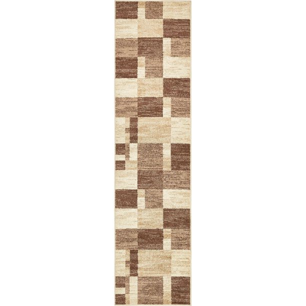 Unique Loom Providence Autumn Rug Light Brown/Beige 2' 7" x 10' Runner