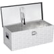 thumbnail image 1 of 36 - 15 - 15 pulgada heavy - duty aluminum truck tool box con lock y 2 compartments, designed para pickup truck cama y rv trailers, 1 of 10