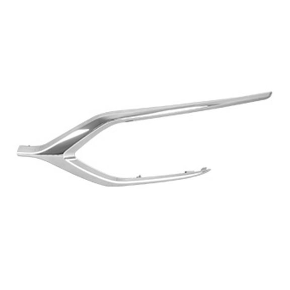 New Aftermarket  Premium Fit Chrome Front Driver Side Bumper Cover Molding 6402A391 fits 2017-2020 Mitsubishi Mirage