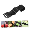 thumbnail image 3 of OULII 2Pcs Black Nylon Strap for Overseas Trips 11.8x1.2in Adjustable Buckle, 3 of 8