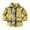 Z3 Yellow, variant on WEIYLL Boy's Tops Kids Unisex Unisex Autumn Winter Plaid Long Sleeve Shirt Cardigan Army Green Jacket for 4-5 Years