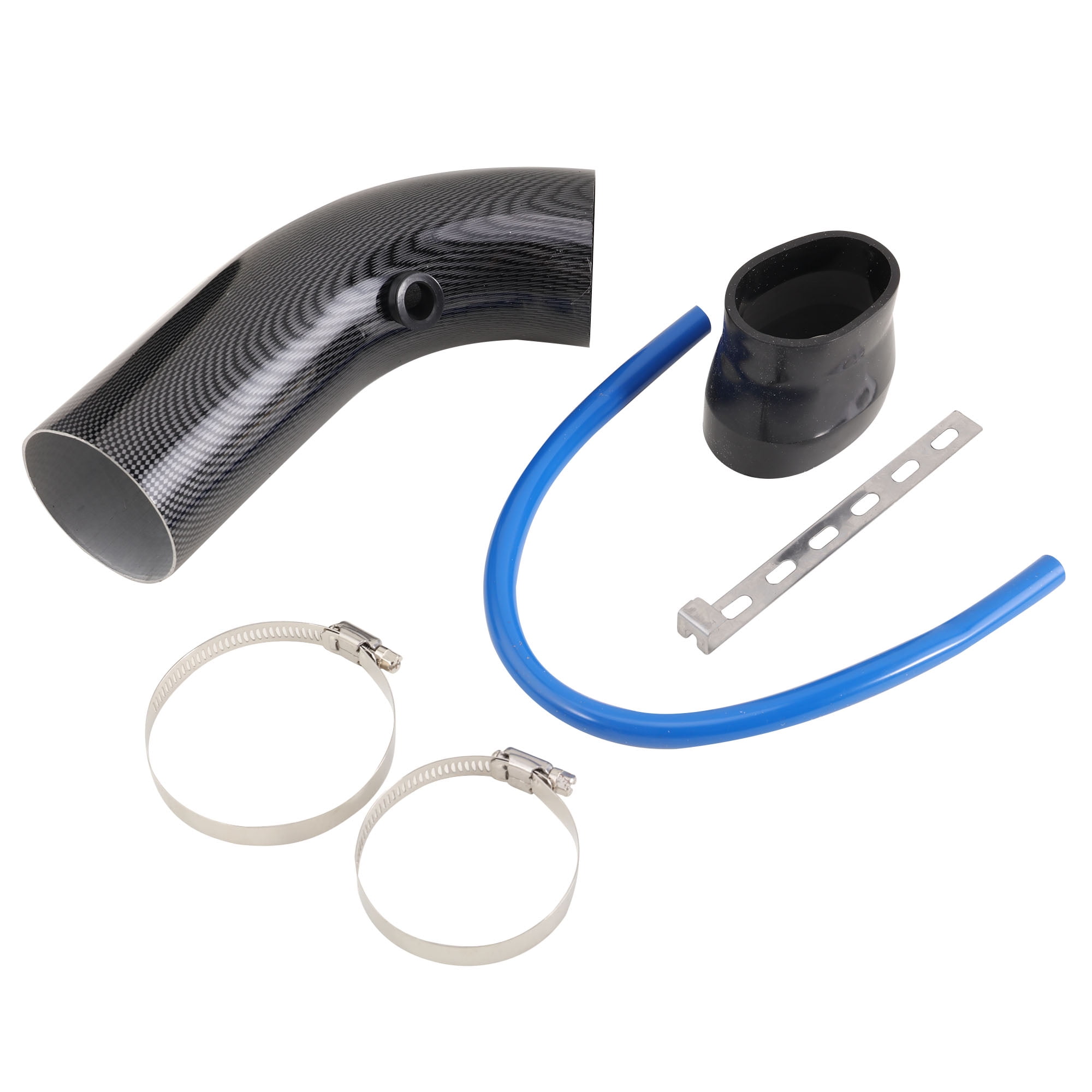 Universal Cold Air Intake Pipe Kit, Automotive Replacement Air Intake System Flow Hose Pipe for Vehicle