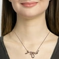thumbnail image 4 of Chic Snake Entwined Pendant Necklace Fashion Neck Accessory for Stylish Outfits, 4 of 13