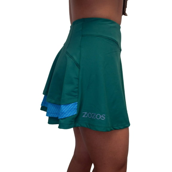 Triple Tier Ruffle Pickleball Skirt