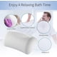 thumbnail image 3 of Almohada de baño, cojín de baño, almohada de baño de PU impermeable, almohada de bañera con ventosas, almohada ergonómica de baño de spa, adecuada para todas las bañeras, cumpleaños, regalo de Navidad JM Cocina, Decoración y Otros, 3 of 5
