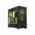 thumbnail image 4 of Fractal Design Pop Air RGB - Tower - ATX - windowed side panel (tempered glass) - no power supply (ATX) - green, clear, tinted - USB/Audio - for Fractal Design Model D, Type D, 4 of 8
