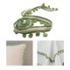 thumbnail image 5 of Cinta de borlas con pompones de 5 yardas para decoración de bodas y Navidad, manualidades DIY Verde, 5 of 9