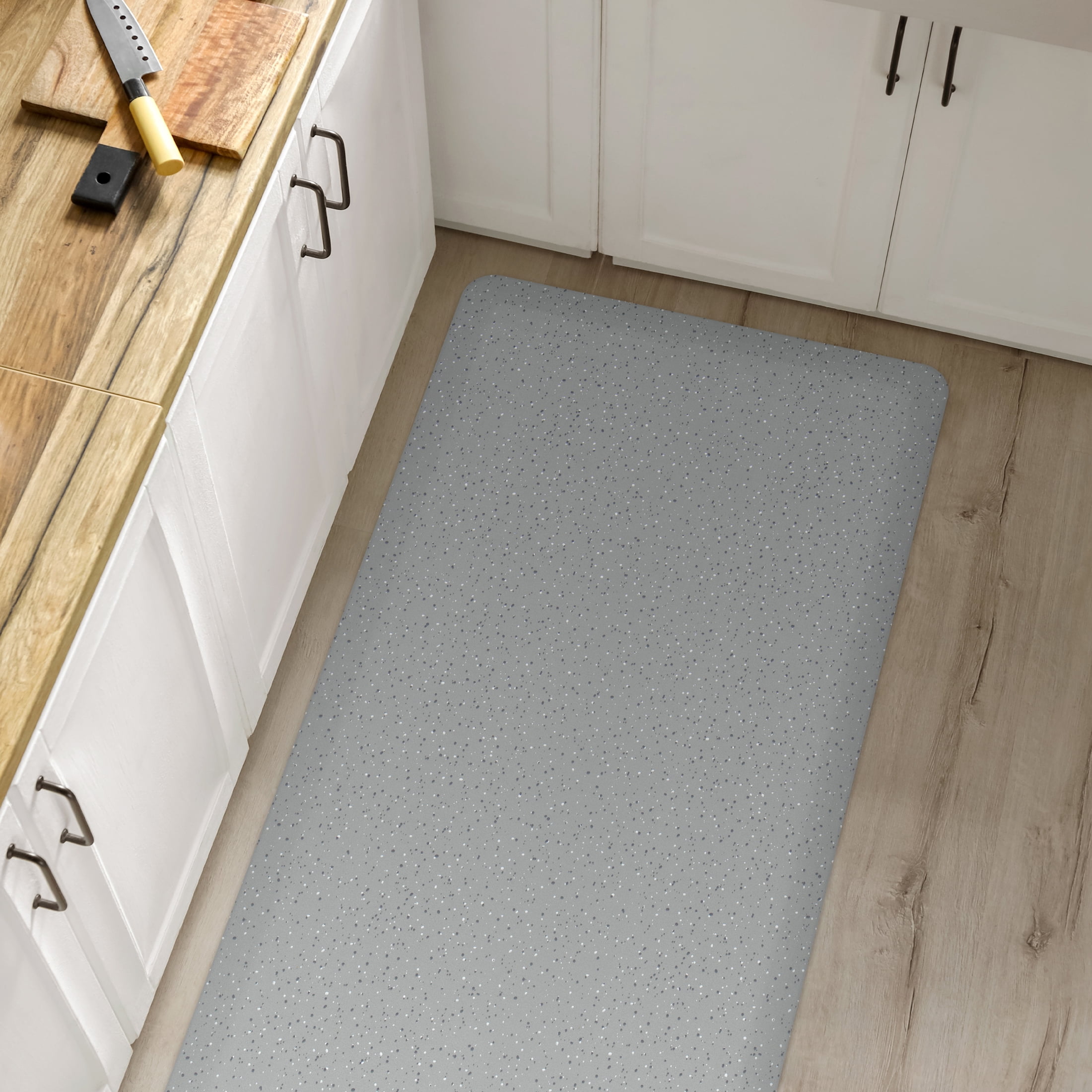 Mainstays Kitchen Anti-Fatigue Comfort Mate D Mat Soft Silver Fleck, 20”x 39”