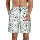 thumbnail image 1 of Fotbe Bicycle Trajes de Baño Estampados para Hombre, Shorts de Verano de Secado Rápido, Ropa de Playa, Bañadores-Small, 1 of 6
