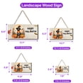 thumbnail image 5 of Happy Halloween German Shorthaired Pointer Witches Hat Pumpkin Carving Landscape Wood Sign GSP Lover Dog Gift Hanging Wall Home Decor - 02019, 5 of 5