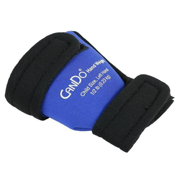 CanDo hand weight, 1/2 pound, left