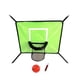 thumbnail image 3 of Trampoline Basketball Hoop Basketball for Kids Juego de goles universal accesorio de trampolín para todas las edades Verde, 3 of 8
