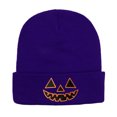 thumbnail image 4 of GUACER Halloween Cute Beanies for Women Warm Casual Soft Embroidered Knit Hats, 4 of 7