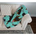 thumbnail image 3 of Carolines Treasures MLM1021LQB 50 x 60 in. Doberman Pinscher Quilted Blanket, Blue, 3 of 5