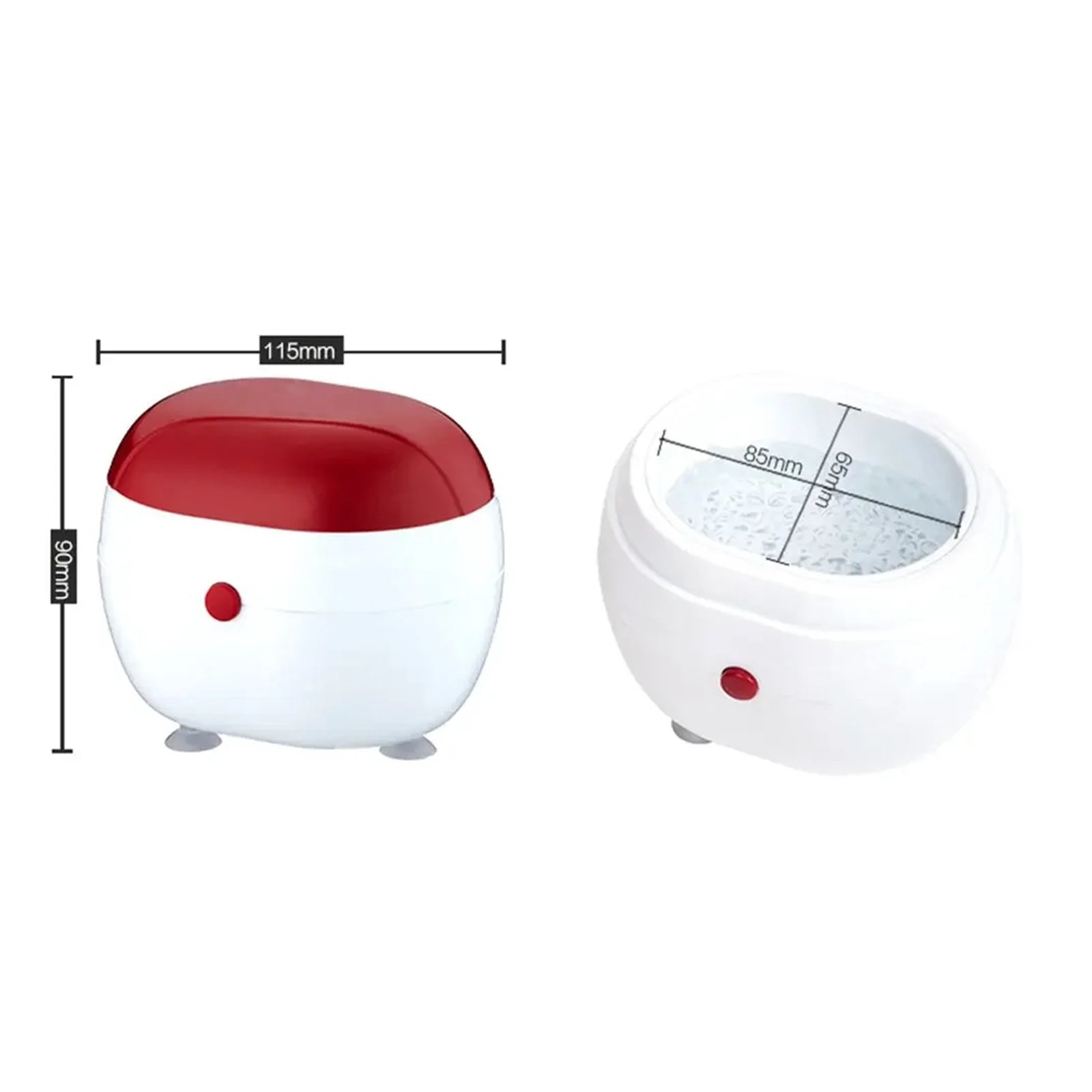 Portable Ultrasonic Cleaner for Jewelry, Lenses, Watches, Dentures - Household Washing Machine and Cleaning Box Jewelry cleaner