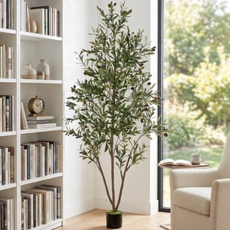 DR.Planzen Artificial Olive Tree Indoor 5ft Tall Faux Olive Tree