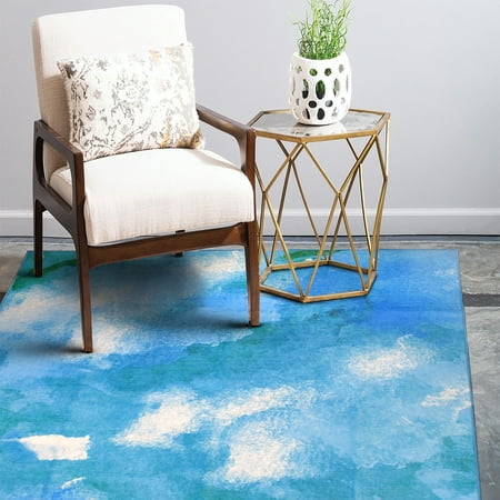 Customer Favorite My Magic Carpet, Machine Washable Area Rug