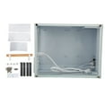 thumbnail image 2 of Mini ATX Case, 15.5L 2 SSD Supported Mini PC Case  For Office, 2 of 8