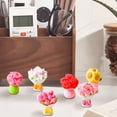 thumbnail image 5 of 15 Pcs Valentine's Day Favors Mini Resin Potted Heart Flower Statues,Small Bouquet Bonsai for Valentine's Day Gifts Desktop Decorations DIY Miniature Landscape Fairy Garden Decor(C), 5 of 7