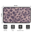 thumbnail image 5 of Purple and Pink Leopard Pattern Door Rugs,Washable Non Slip Door Mats Indoor,Decorative Door Mats,Entry Mat Indoor for Entrance,Bedroom,Kitchen,Bathroom,30"x17", 5 of 6