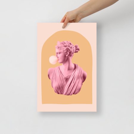 Poster Artemis Bubble Gum Wall Poster -UNFRAMED