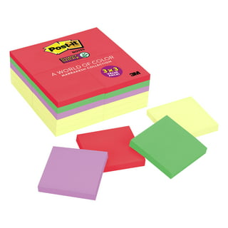 Post-it Notes, 2x2 in, 1 Cube, America's #1 Favorite Sticky Notes, Pink  Wave, Clean Removal, Recyclable (2051-FLT)