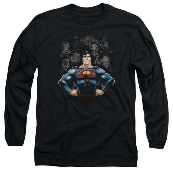 Superman - Villains - Long Sleeve Shirt - Large