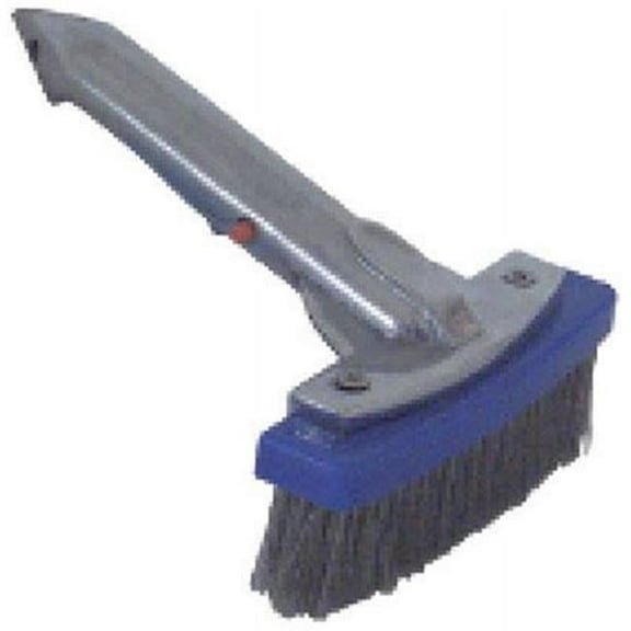Poolstyle K314BU-SCP 5 in. Classic Series Algae Brush with Metal Handle