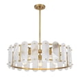 thumbnail image 3 of Antolini 5-Light Pendant in Warm Brass, 3 of 7