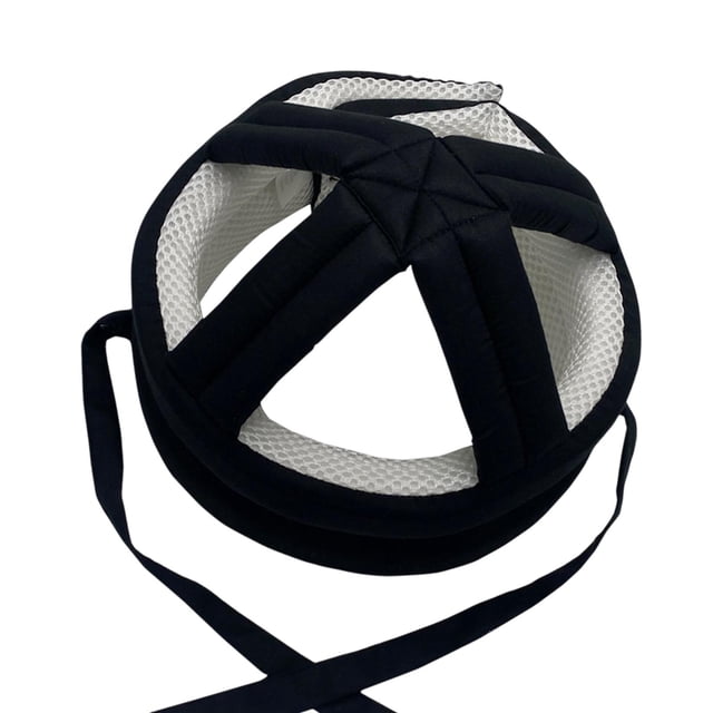 Mayor de ancianos protector con gorra anti -otoño, transpirable, producto seguro para hombres, cómodas protectores de personas mayores negro