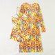 thumbnail image 4 of Traje de baño Conjunto de bikini para mujer Trajes de baño sexy de 3 piezas con cubierta de manga larga (Amarillo M) Kuymtek Amarillo T M para Mujer, 4 of 6
