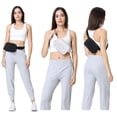 thumbnail image 3 of Riñonera VOROLO Leopardo Blanco con Correa Ajustable para Mujeres y Hombres, 3 of 7